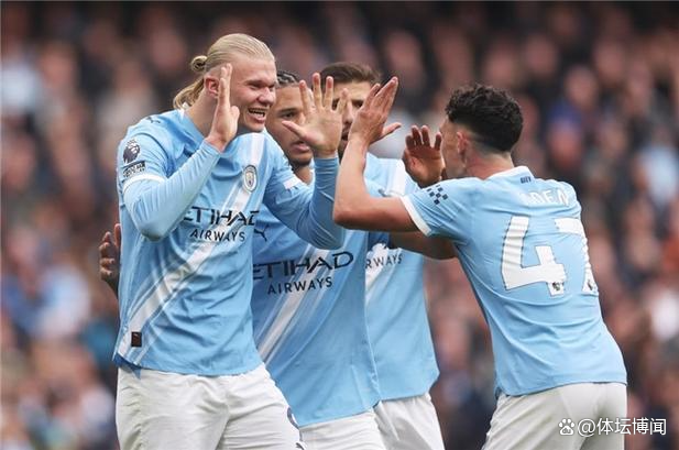 曼城英超击败阿斯顿维拉哈兰德抽射破门(曼城 英超)